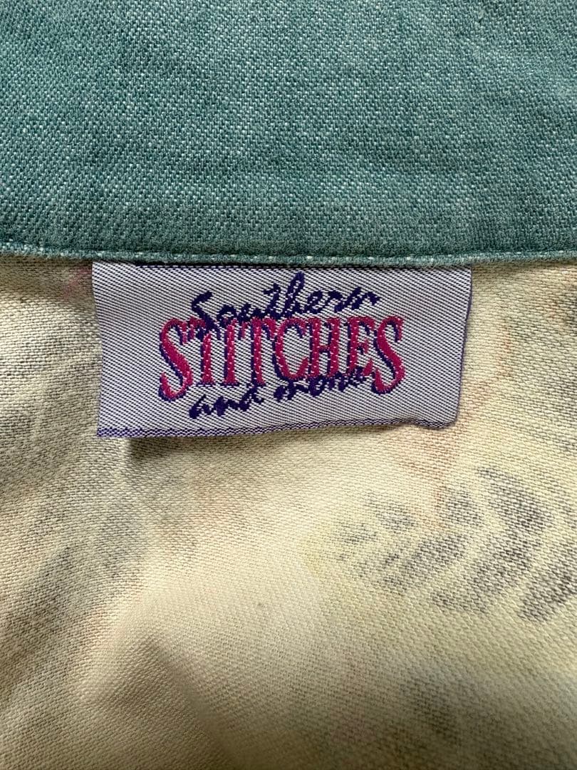 Stitches 80's ボタニカル柄刺繍トラックジャケット