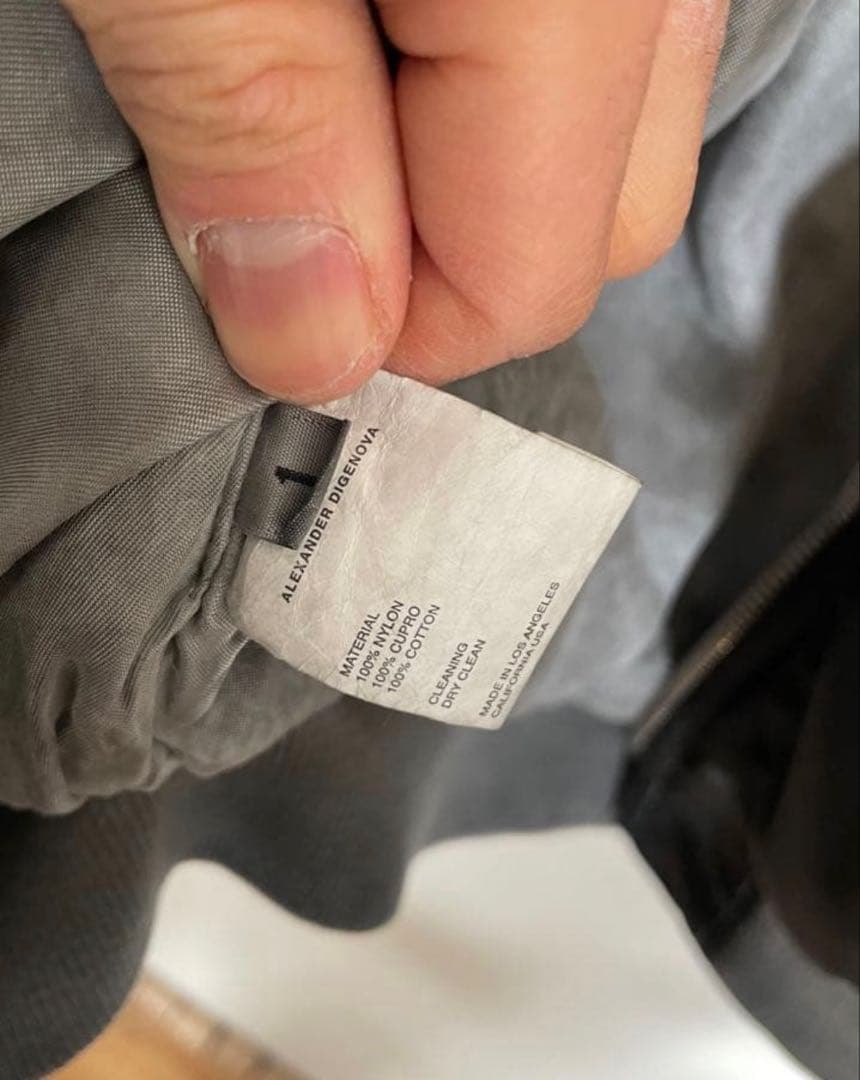 ジャケット・アウター Alexander digenova FW25 CUT OUT BOMBER