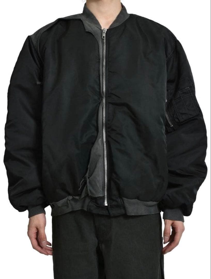 ジャケット・アウター Alexander digenova FW25 CUT OUT BOMBER