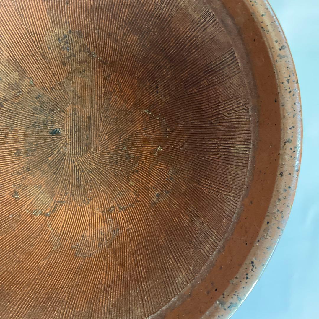 信州上松焼摺鉢　江戸時代後期から明治初期頃　珍品