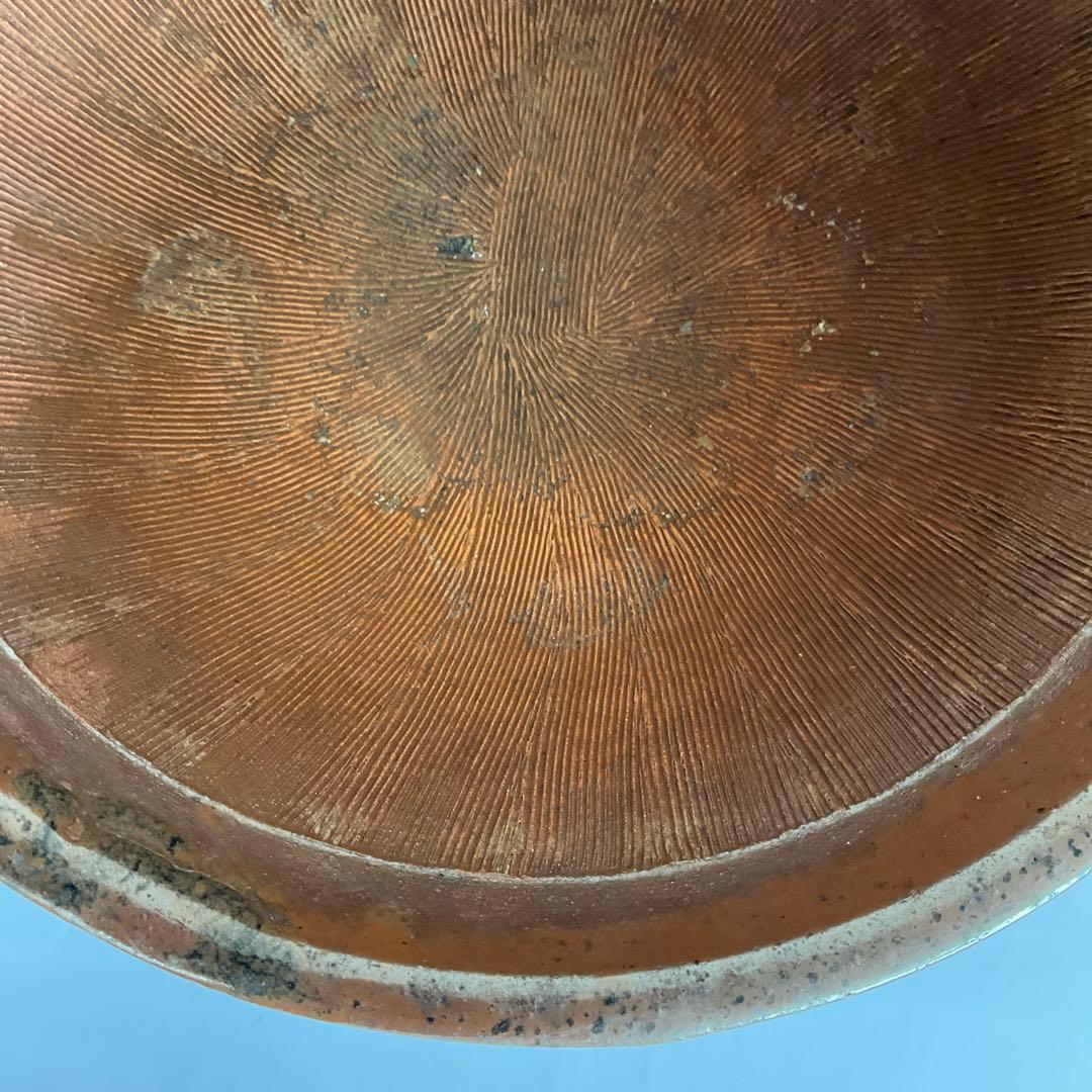 信州上松焼摺鉢　江戸時代後期から明治初期頃　珍品