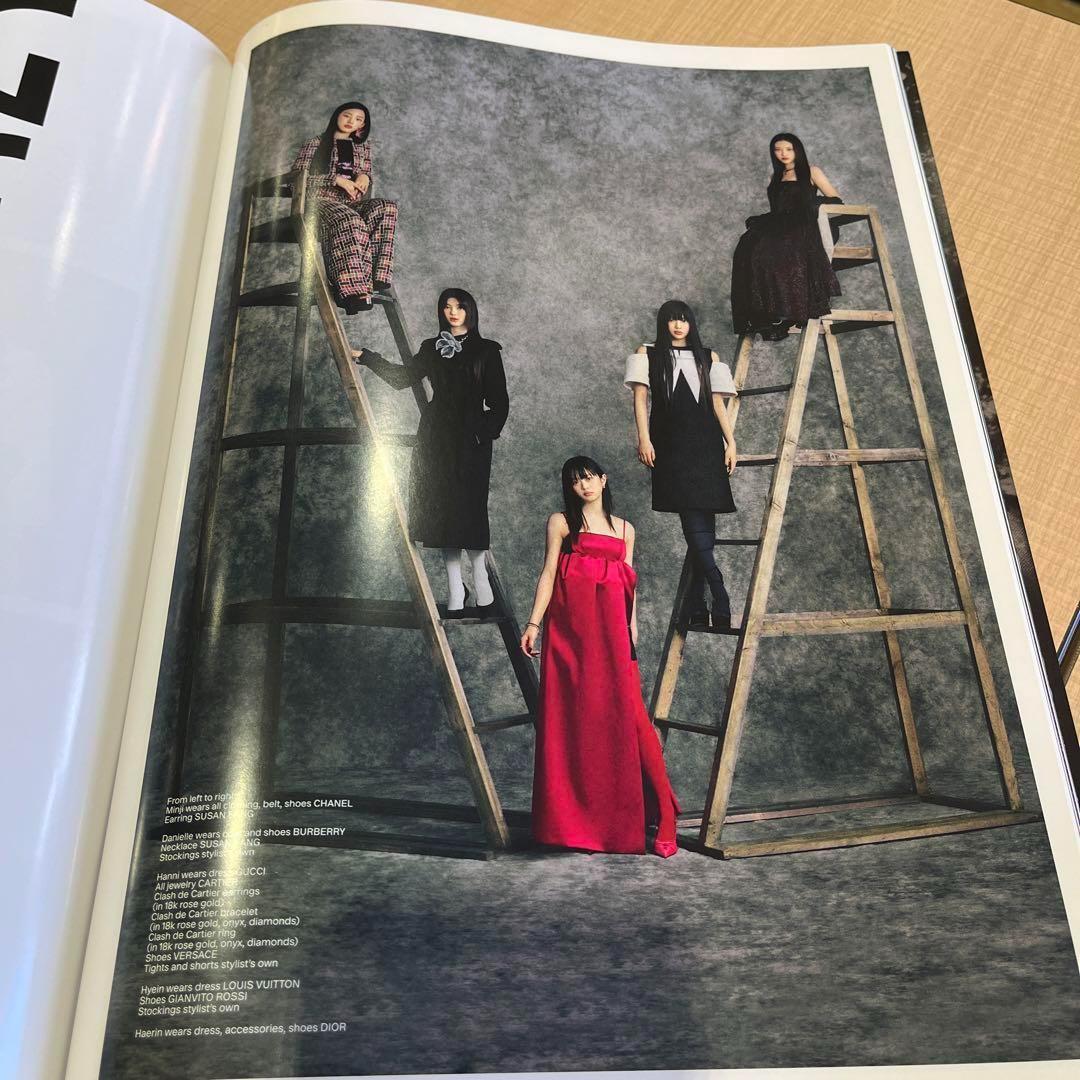 Newjeans ニュージーンズ Vmagazine 143号 ヘイン表紙