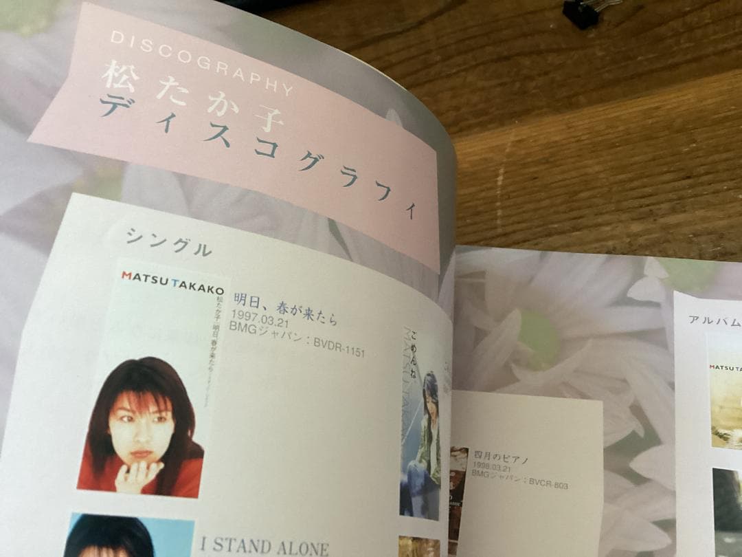 ★楽譜/松たか子/いつか、桜の雨に・・・/ピアノ弾き語り