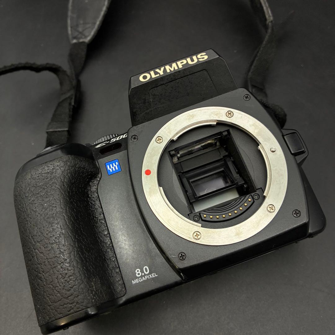 【動作確認済】オリンパス E-500 ボディ　olympus 一眼レフ　難あり