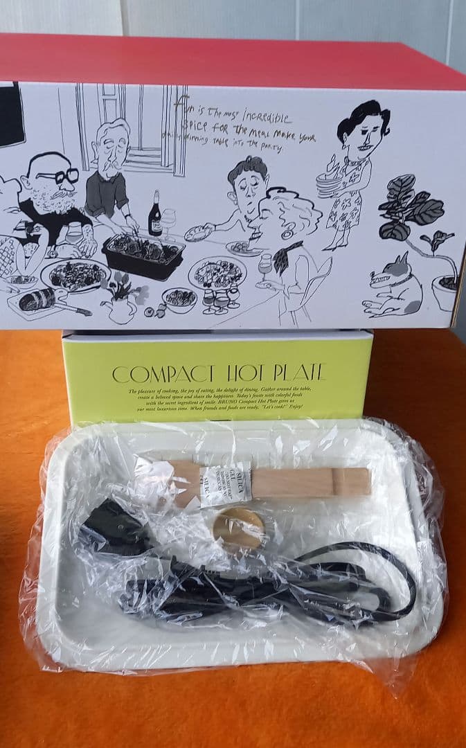 未使用⭐BRUNO ブルーノ コンパクトホットプレート ホワイト⭐