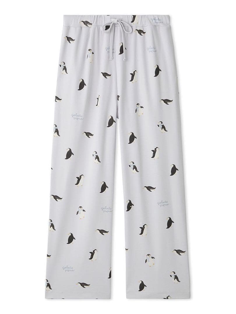 正規品♡新品 ジェラートピケ ペンギンプルオーバー&ロングパンツ 上下セット