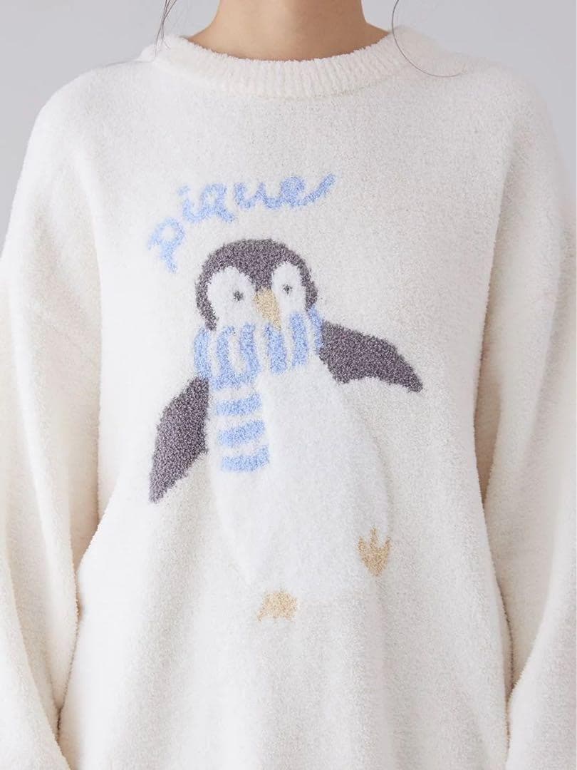 正規品♡新品 ジェラートピケ ペンギンプルオーバー&ロングパンツ 上下セット