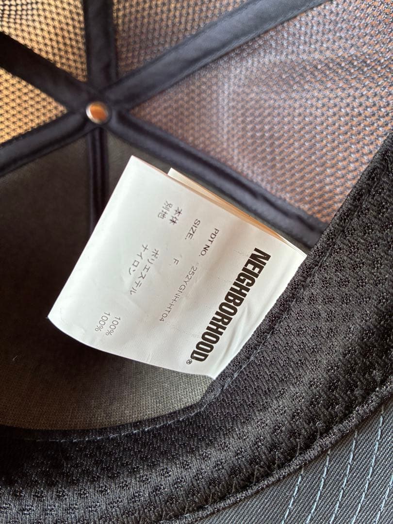 NEIGHBORHOODネイバーフッド メッシュキャップ　グレー美品