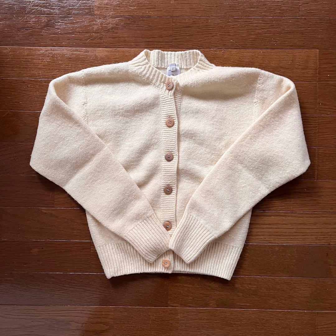 ミア新品未使用 baserange Tierカーディガン XS アイボリー