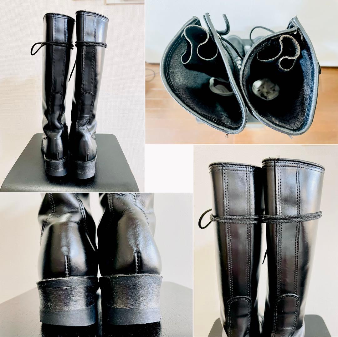 USA製 美品 NANA INDUSTRIAL ラインマンブーツ 黒 6D