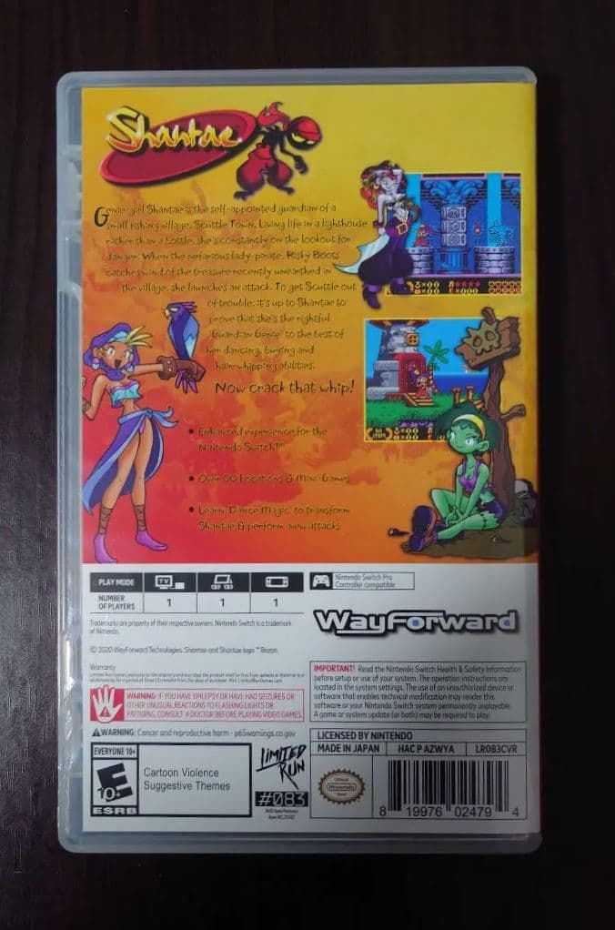 Switch - Shantae【海外版】