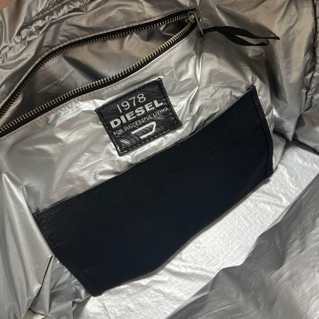 DIESEL　ディーゼル　ボストンバッグ　大容量　　y2k レザー　ヴィンテージ