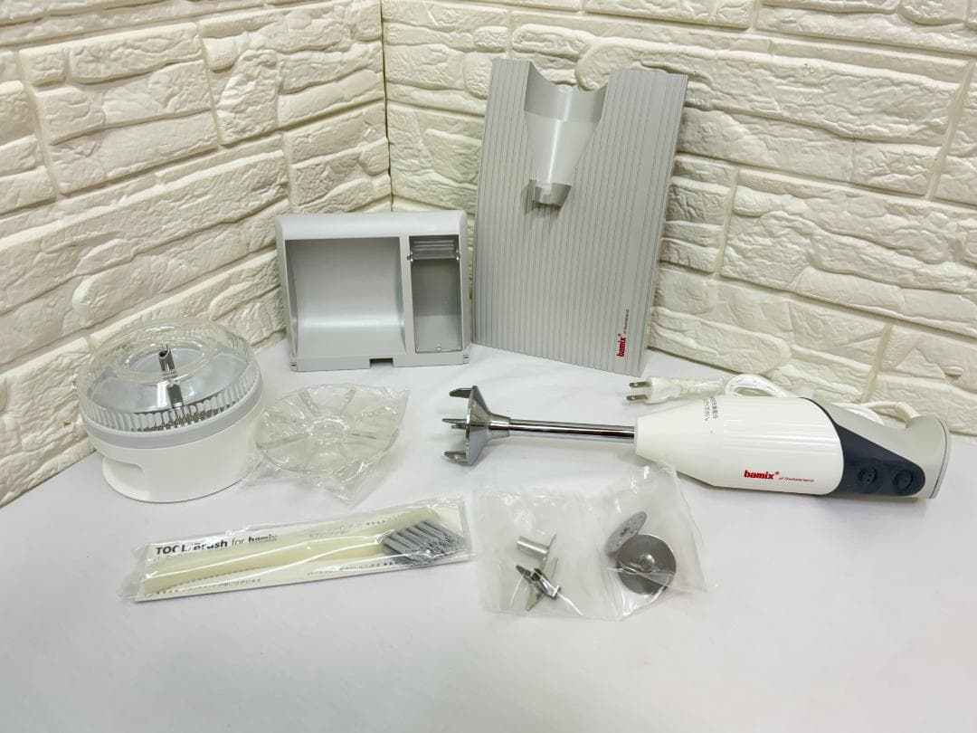 未使用 bamix バーミックス M200 ベーシックセット パウダーD付き