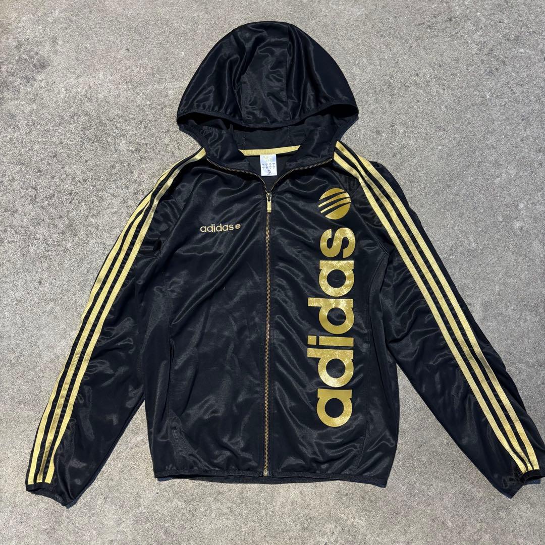 ✨週末限定✨ adidas NEO ジャージセットアップ 黒金 M ストリート