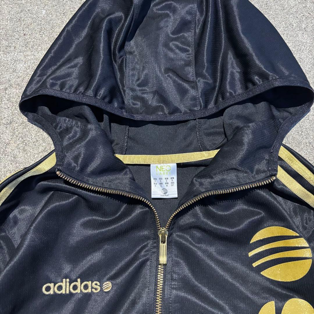 ✨週末限定✨ adidas NEO ジャージセットアップ 黒金 M ストリート
