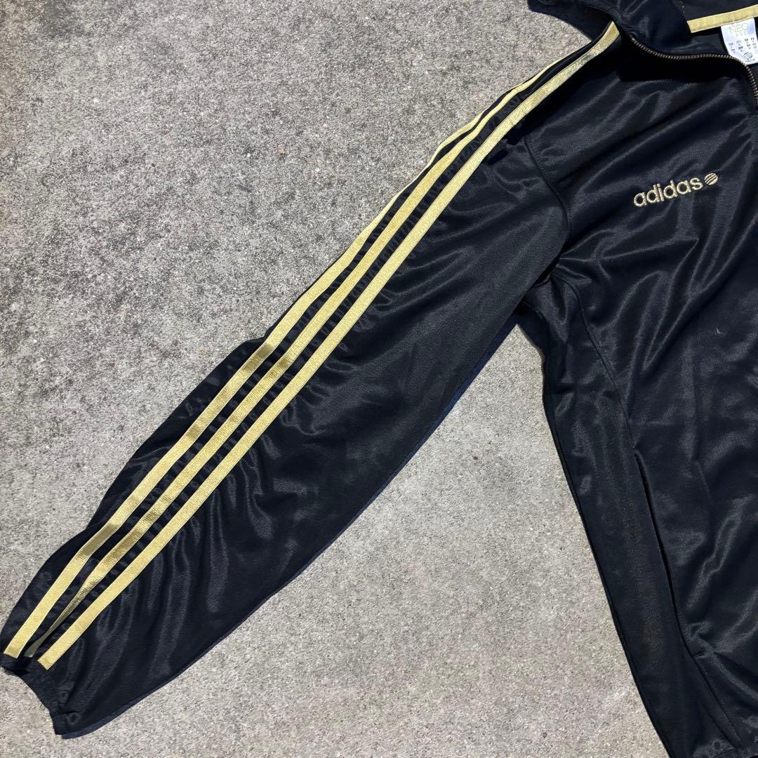 ✨週末限定✨ adidas NEO ジャージセットアップ 黒金 M ストリート