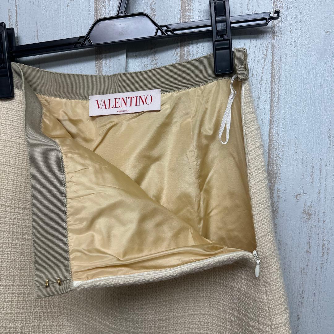 VALENTINO ベージュスカート 2025 入学式などサイズ40