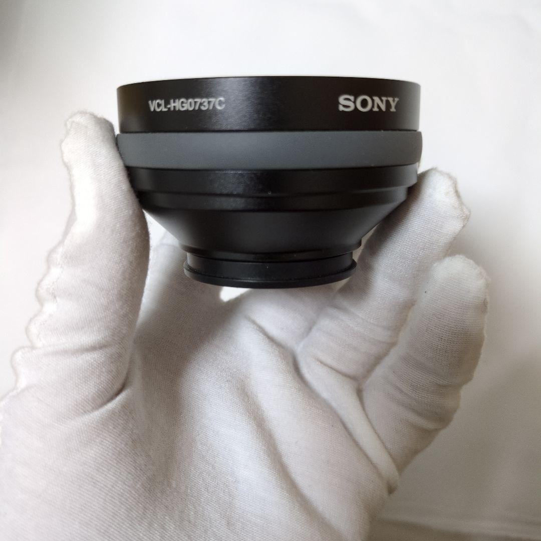 SONY ハンディカムHDR-SR7+コンバージョンレンズVLCHG0737C