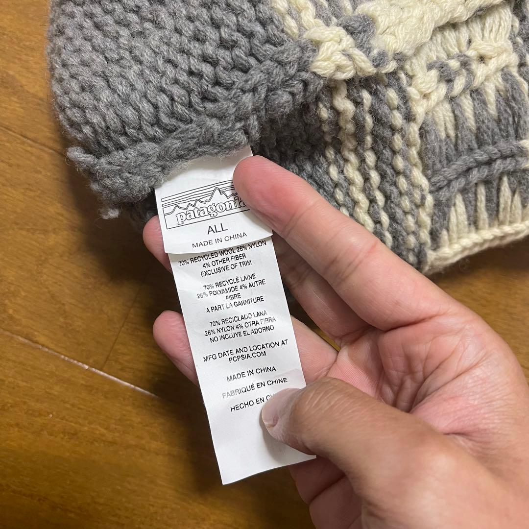 美品！超希少！Patagoniaパタゴニア ビーニー ニット キャップ 帽子