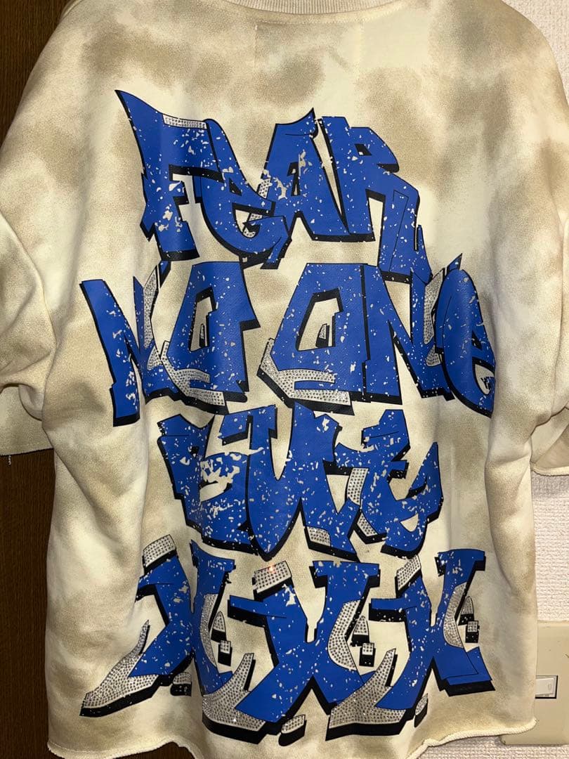 BKYS FEAR NOTHING FRENCH TERRY クロップドTシャツ