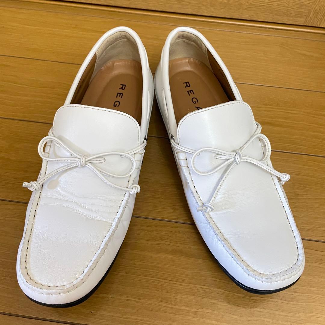 超美品 REGAL デッキシューズ 本革レザー リーガル　ドライビングシューズ
