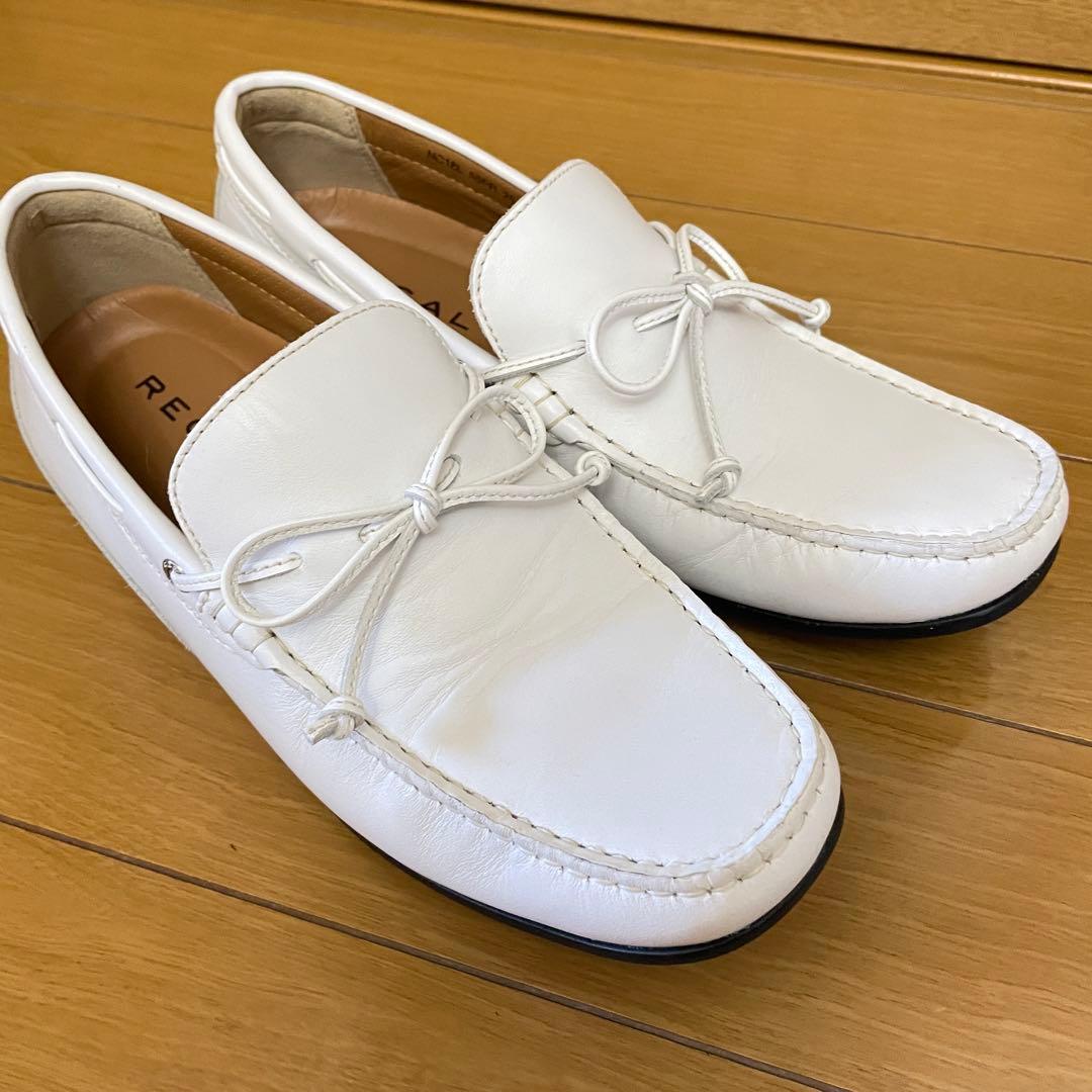 超美品 REGAL デッキシューズ 本革レザー リーガル　ドライビングシューズ