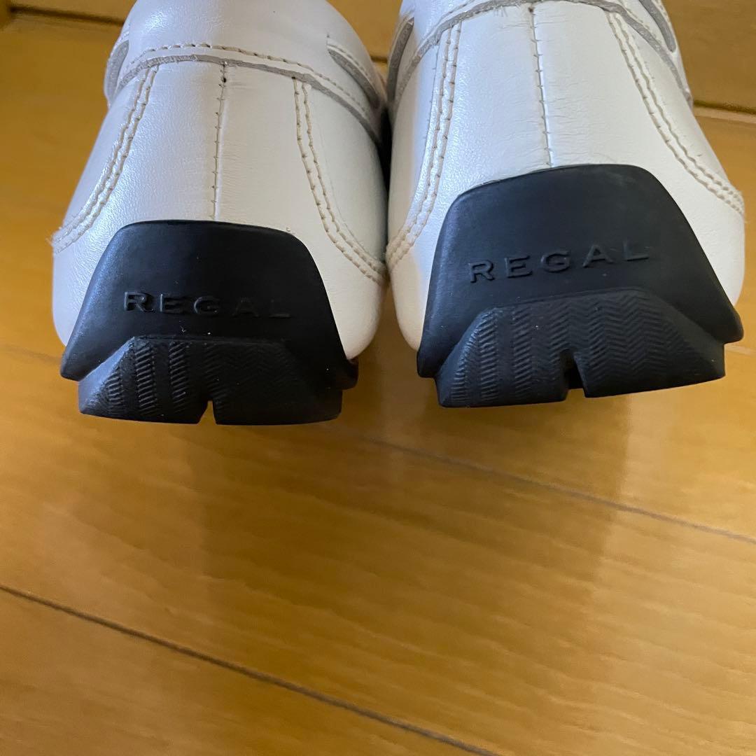 超美品 REGAL デッキシューズ 本革レザー リーガル　ドライビングシューズ