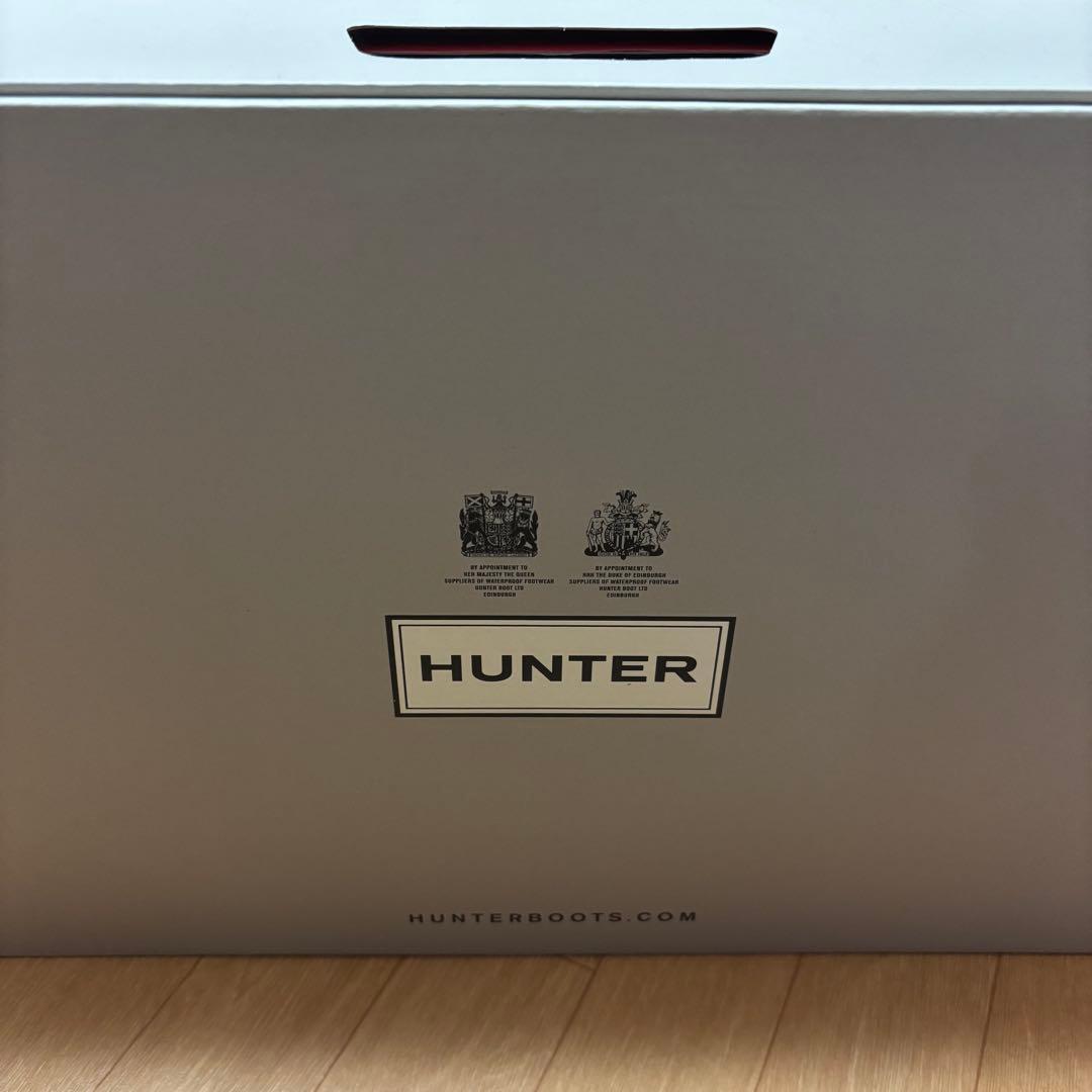 HUNTER レディース 長靴 ブラック UK6