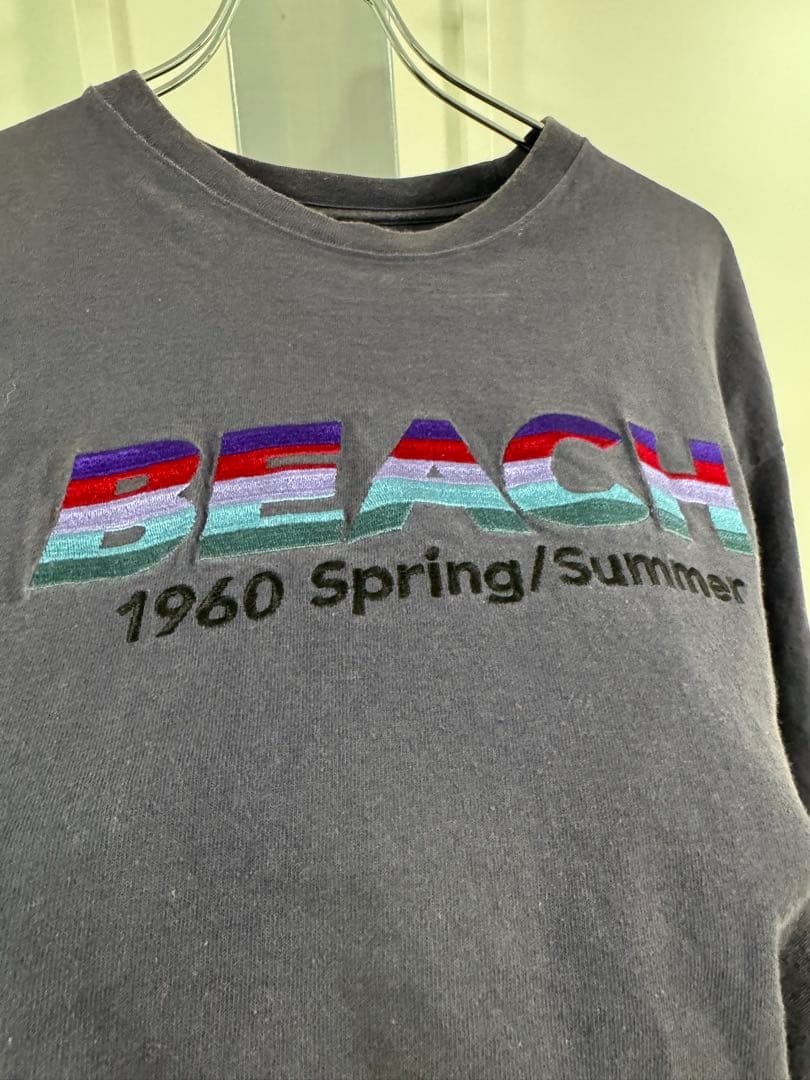 Dairiku 20ss BEACH 半袖Tシャツ ミッドナイトパープル ラス1