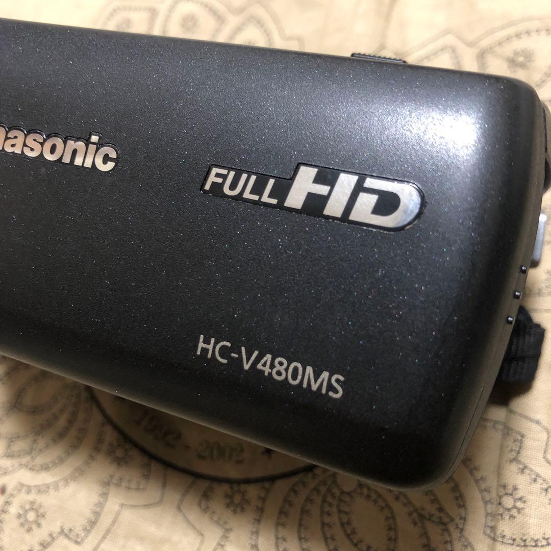 ほぼ新品 Panasonic HC-V480MS ビデオカメラ