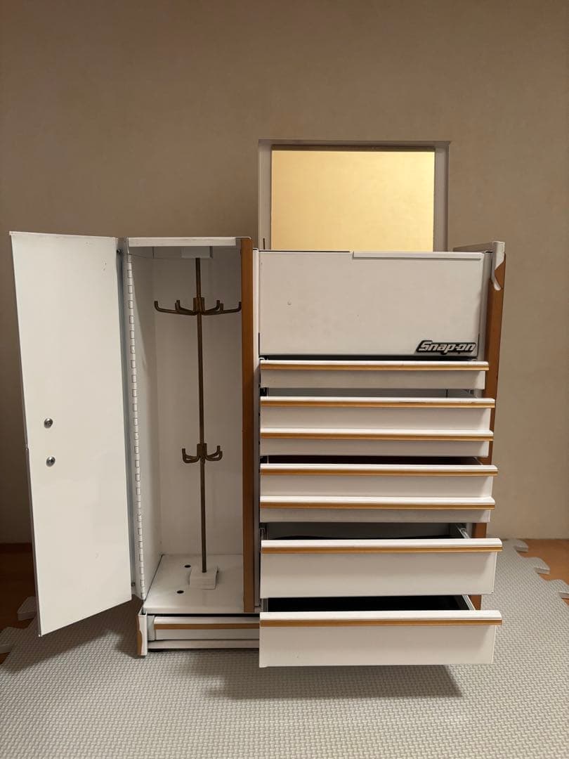 スナップオン　オルゴール内蔵　ミニチュア工具箱