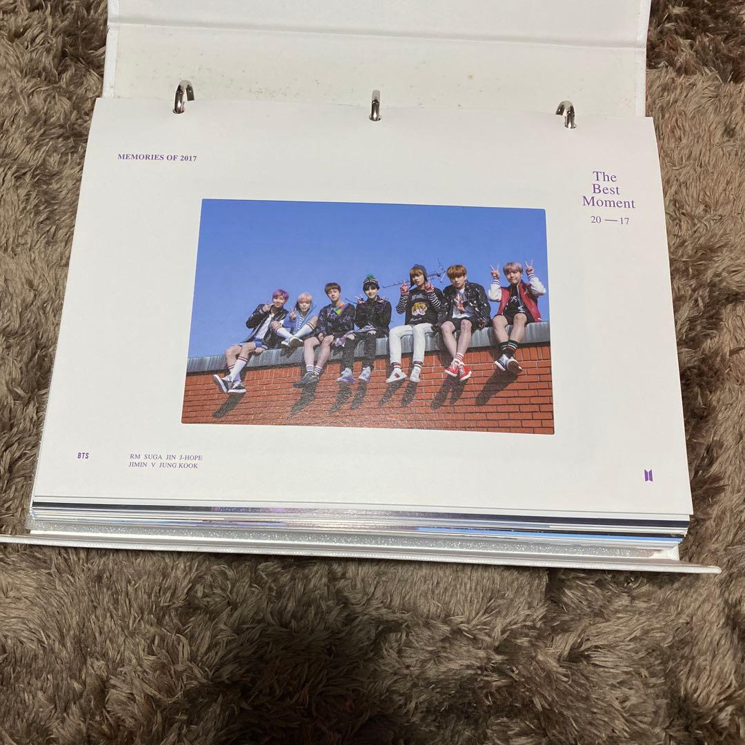 BTS MEMORIES OF 2017 DVD フォトブック付き　トレカ　V