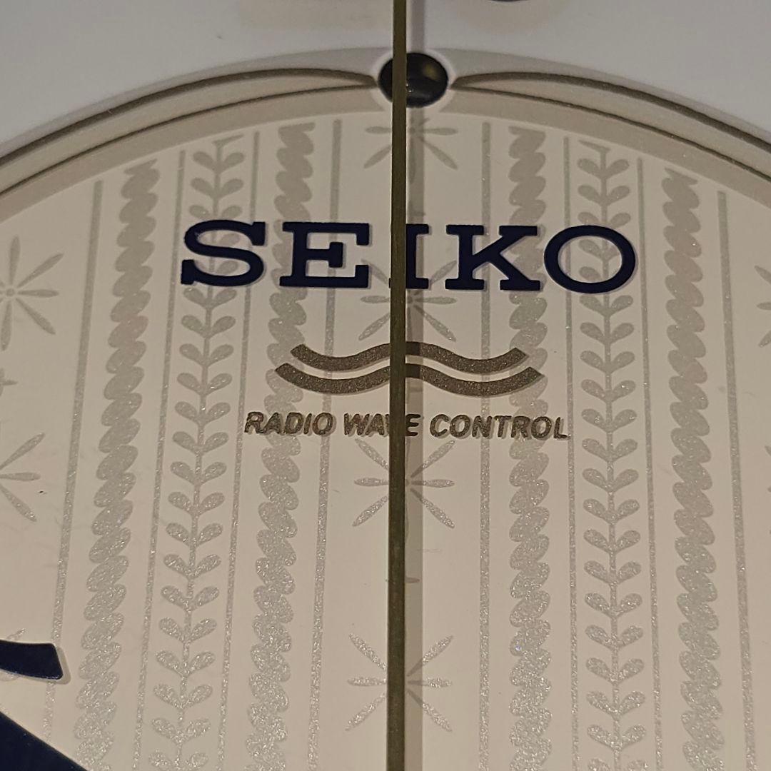 SEIKO メロディ時計 掛け時計 ウェーブシンフォニー AM222S 電波時計