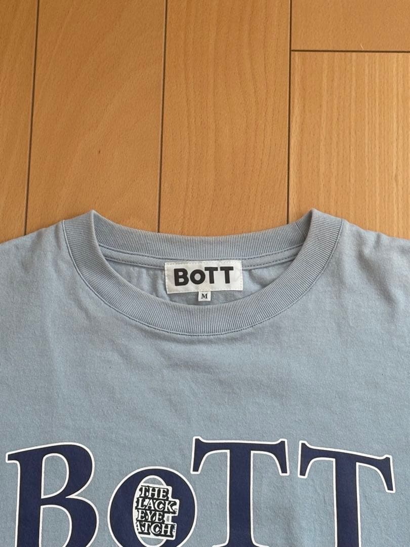 【お値下げ可】 BOTT the black eye patch tシャツ 水色