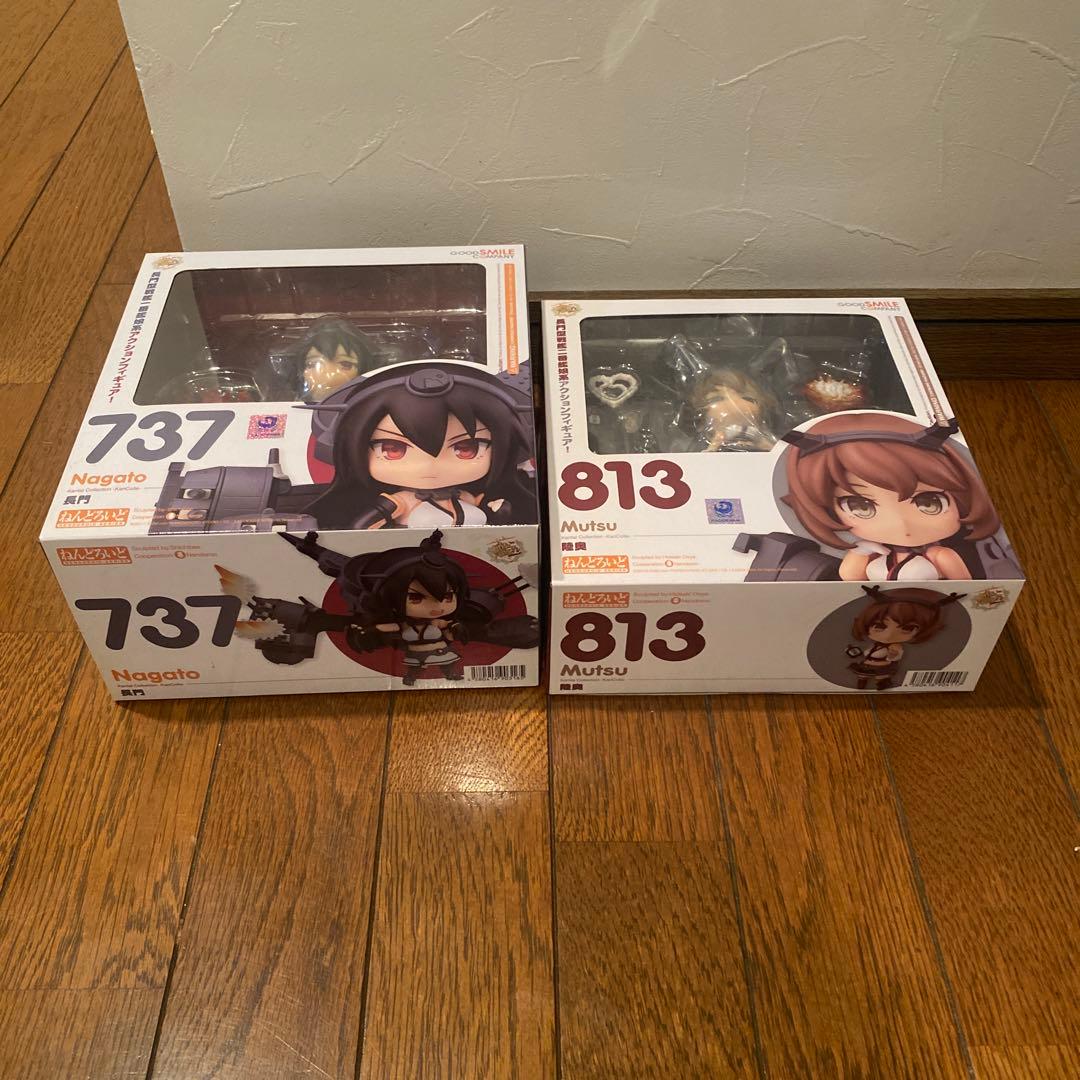 新品未開封 艦これ ねんどろいど 長門 陸奥