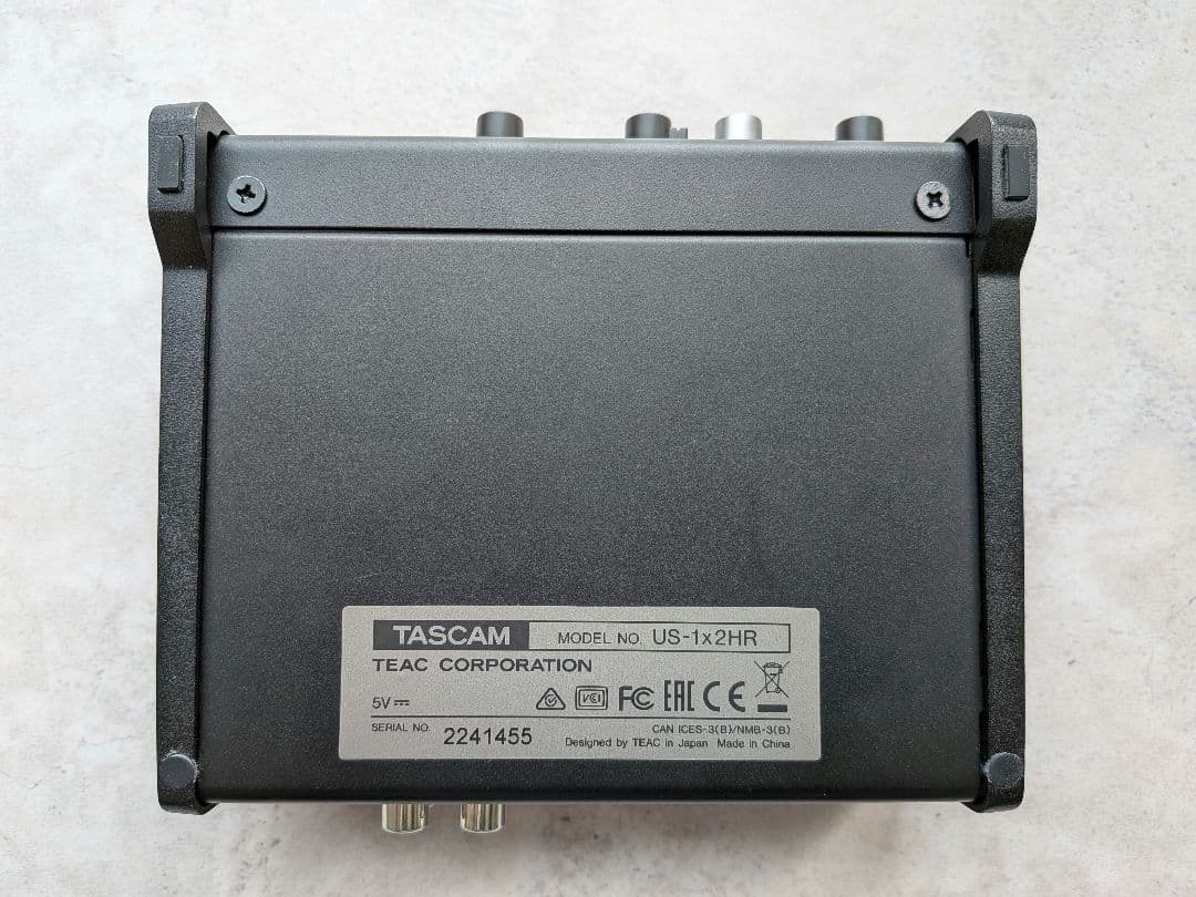 TASCAM US-1X2HR オーディオインターフェース