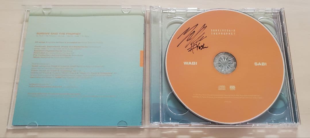 Survive Said The Prophet会場限定CD サイン入り