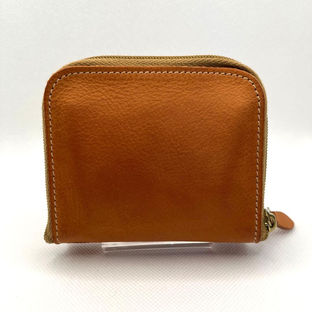 【極美品】IL BISONTE イルビゾンテ　財布　ウォレット　ラウンドジップ