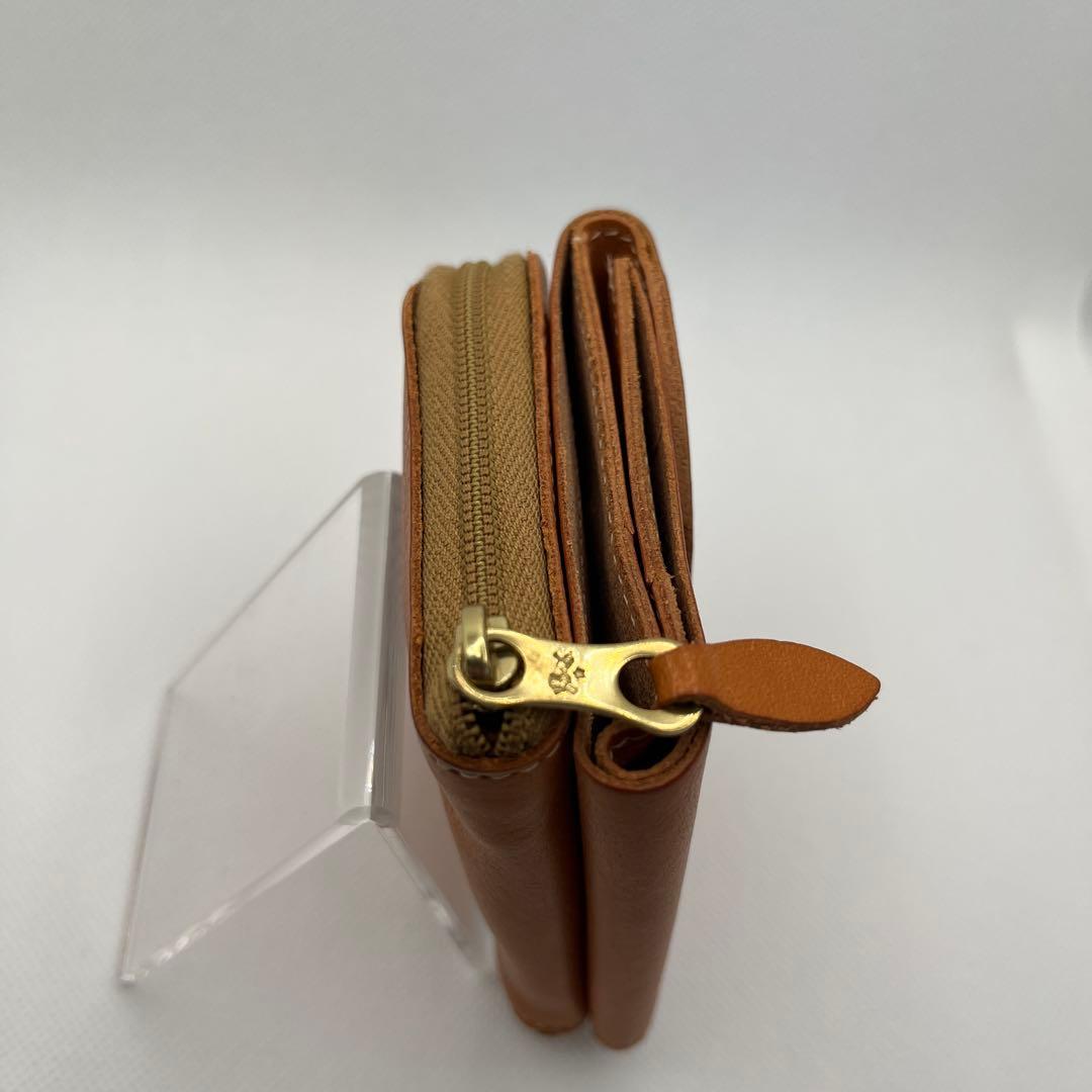 【極美品】IL BISONTE イルビゾンテ　財布　ウォレット　ラウンドジップ