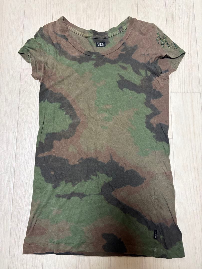MANIAC CORP 迷彩柄 Tシャツ サイズ0