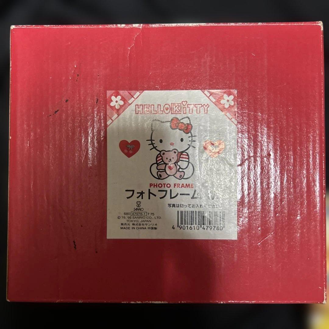 レア製品　平成レトロ　HELLO KITTY　フォトフレーム M