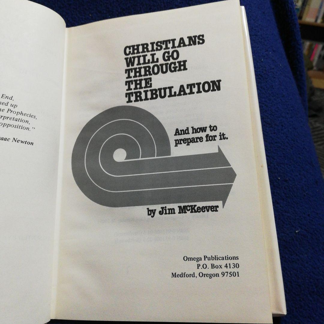 洋書 Christians Go Through the Tribulation