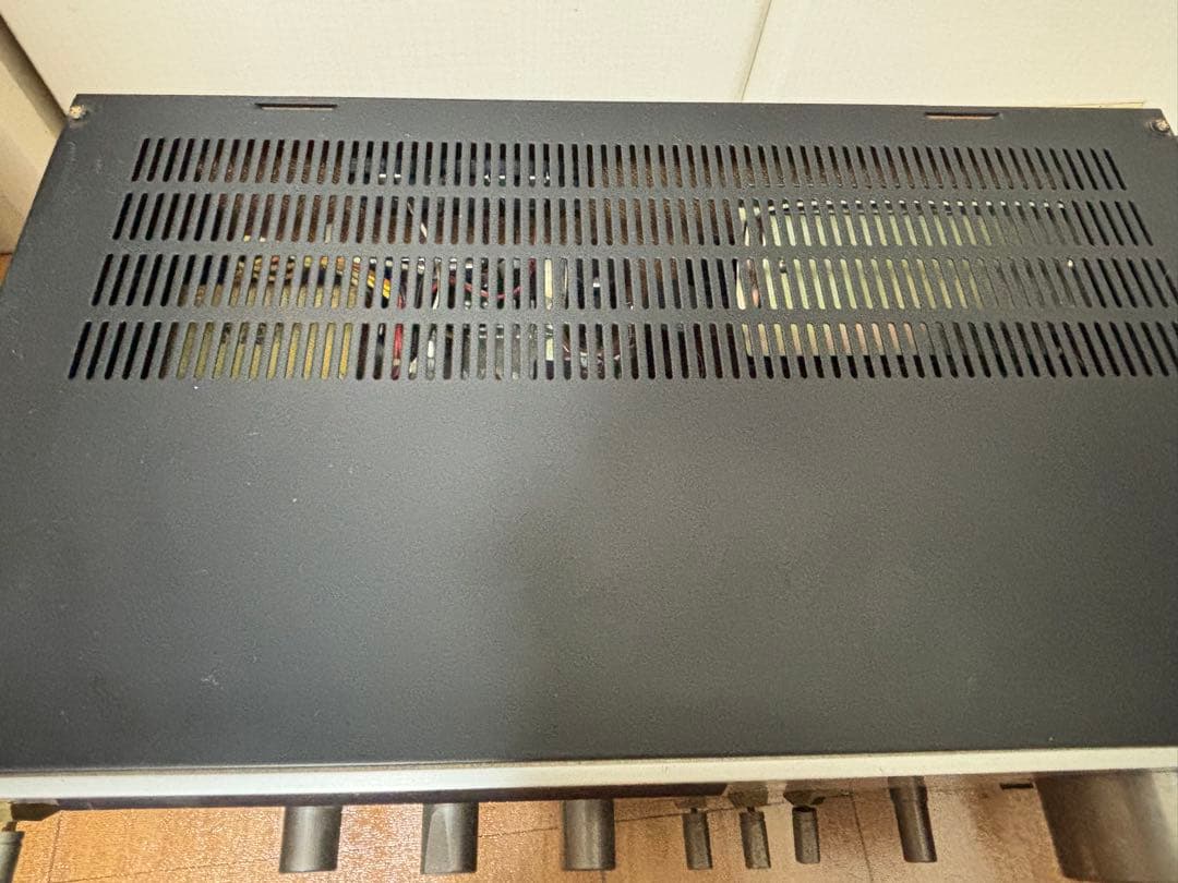 通電確認済み Aurex 東芝 SB-135 プリメインアンプ 現状渡し