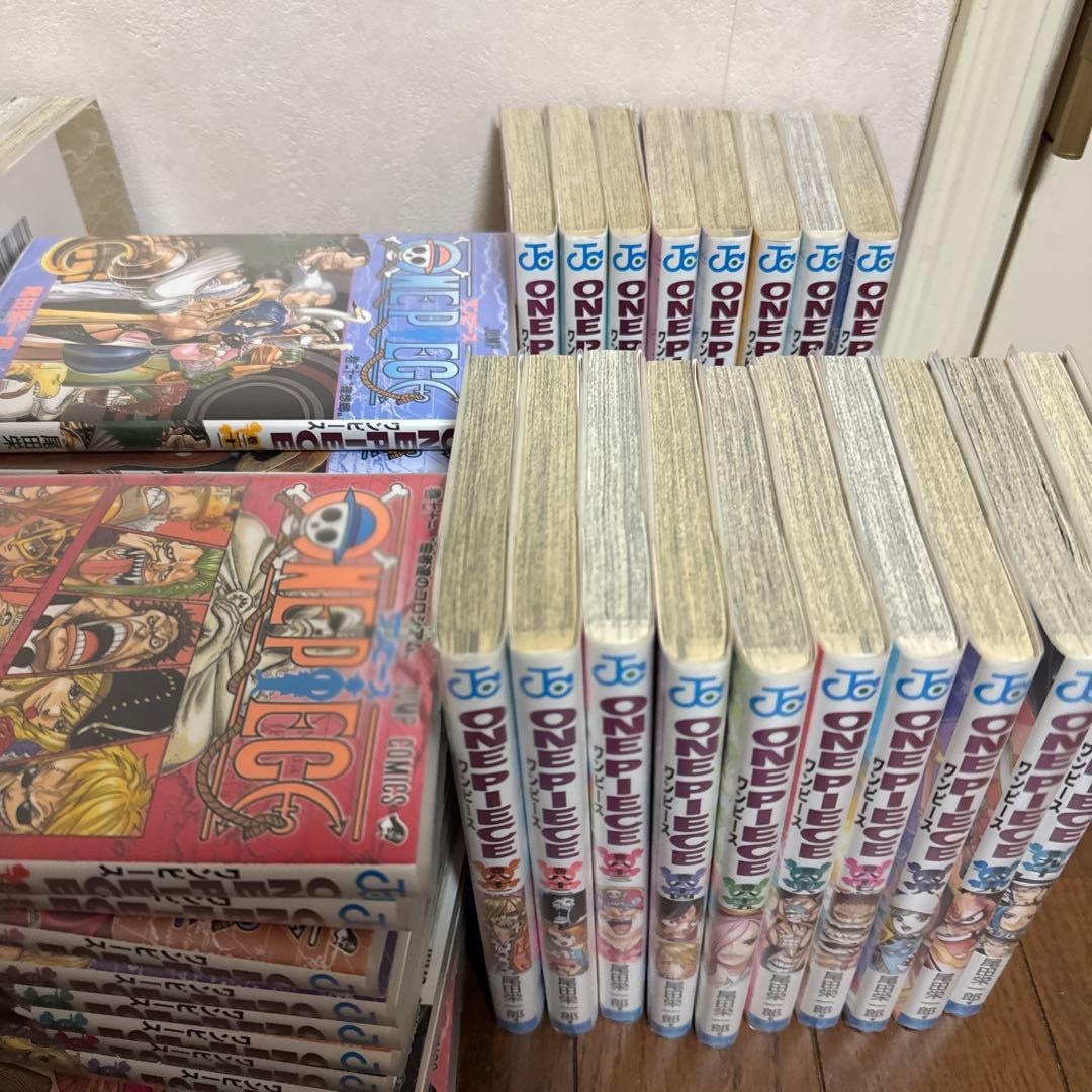 ONE PIECE 1〜102巻＋104巻＋スピンオフ6冊