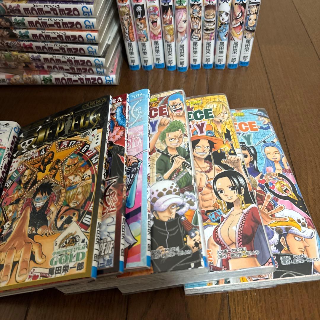 ONE PIECE 1〜102巻＋104巻＋スピンオフ6冊
