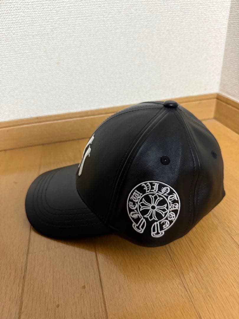 レザーキャップ　ヤンキース