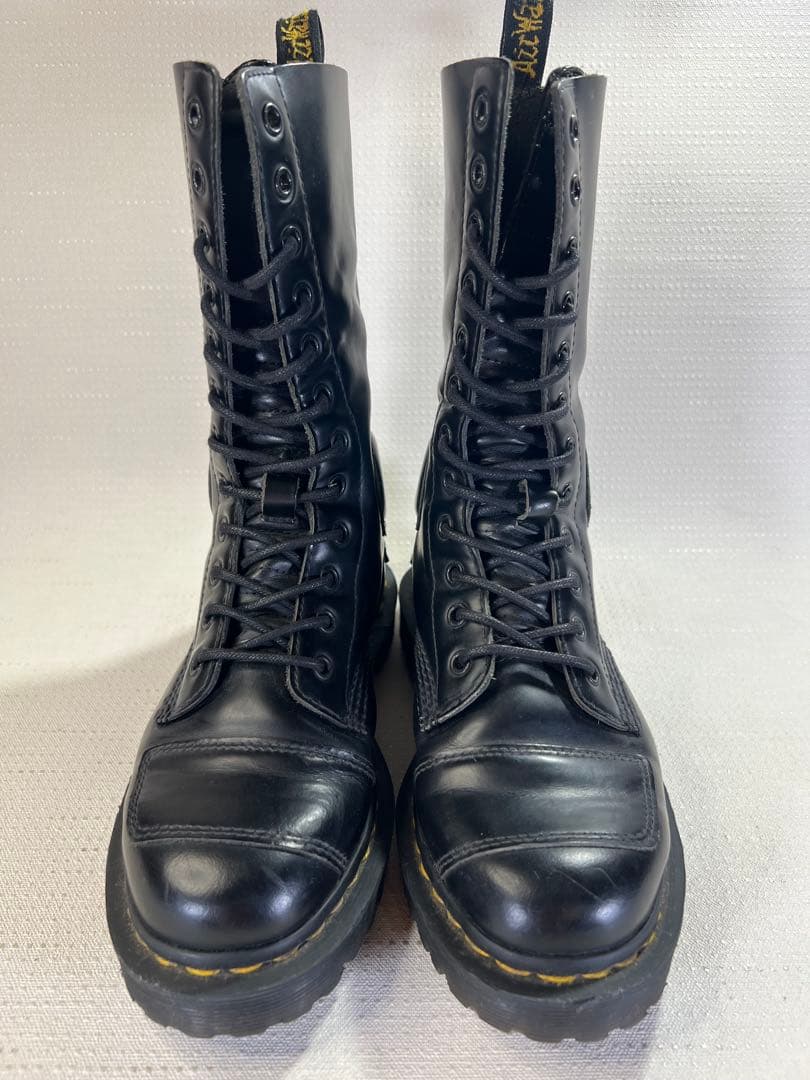 UK5_24cm Dr.Martens NEILSON 12ホールブーツ 黒