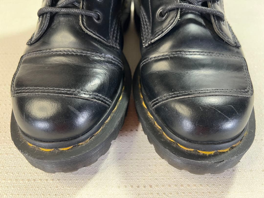 UK5_24cm Dr.Martens NEILSON 12ホールブーツ 黒