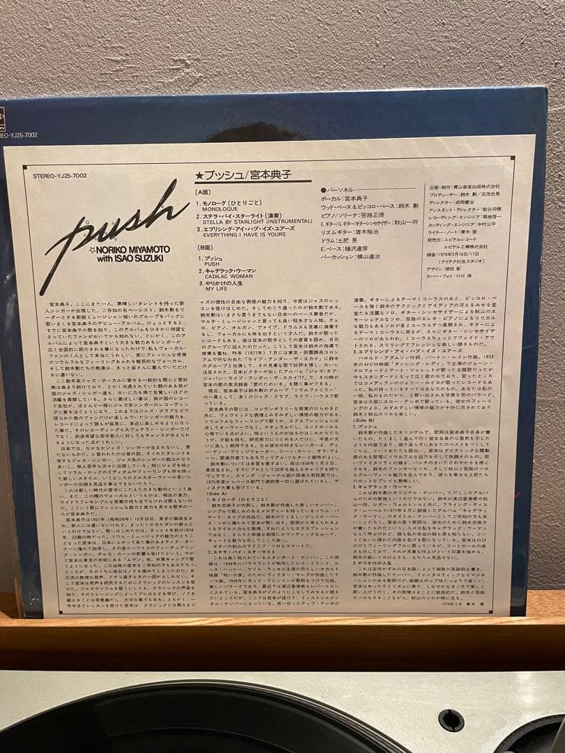 その他 push noriko miyamoto LP