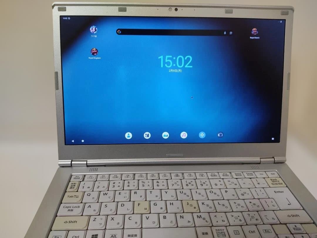 Let's note CF-LX3 Win11/Android/Linux搭載